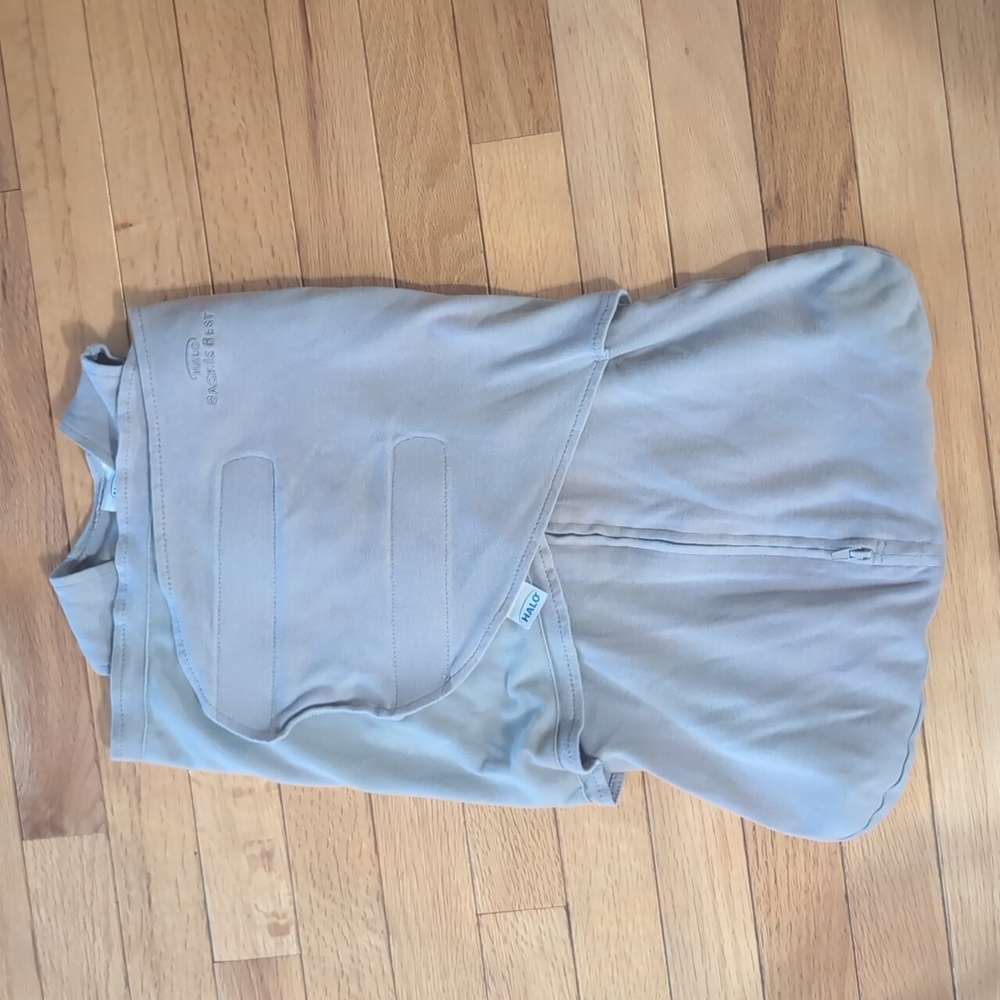 Grey Newborn Halo Swaddle